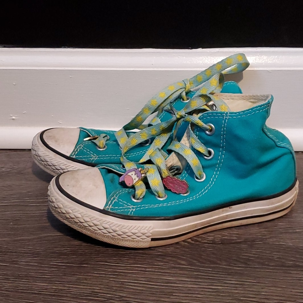Converse High-tops Size 12 Teal